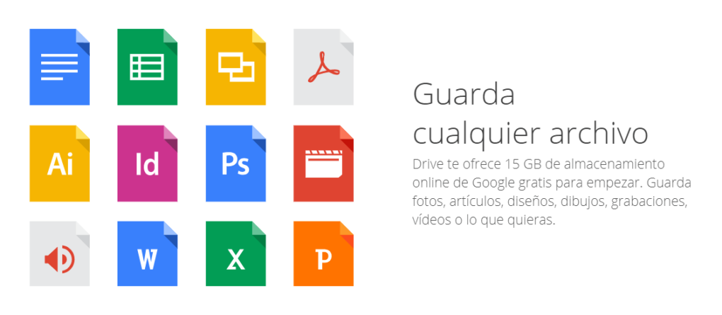 Herramientas del Drive de Google