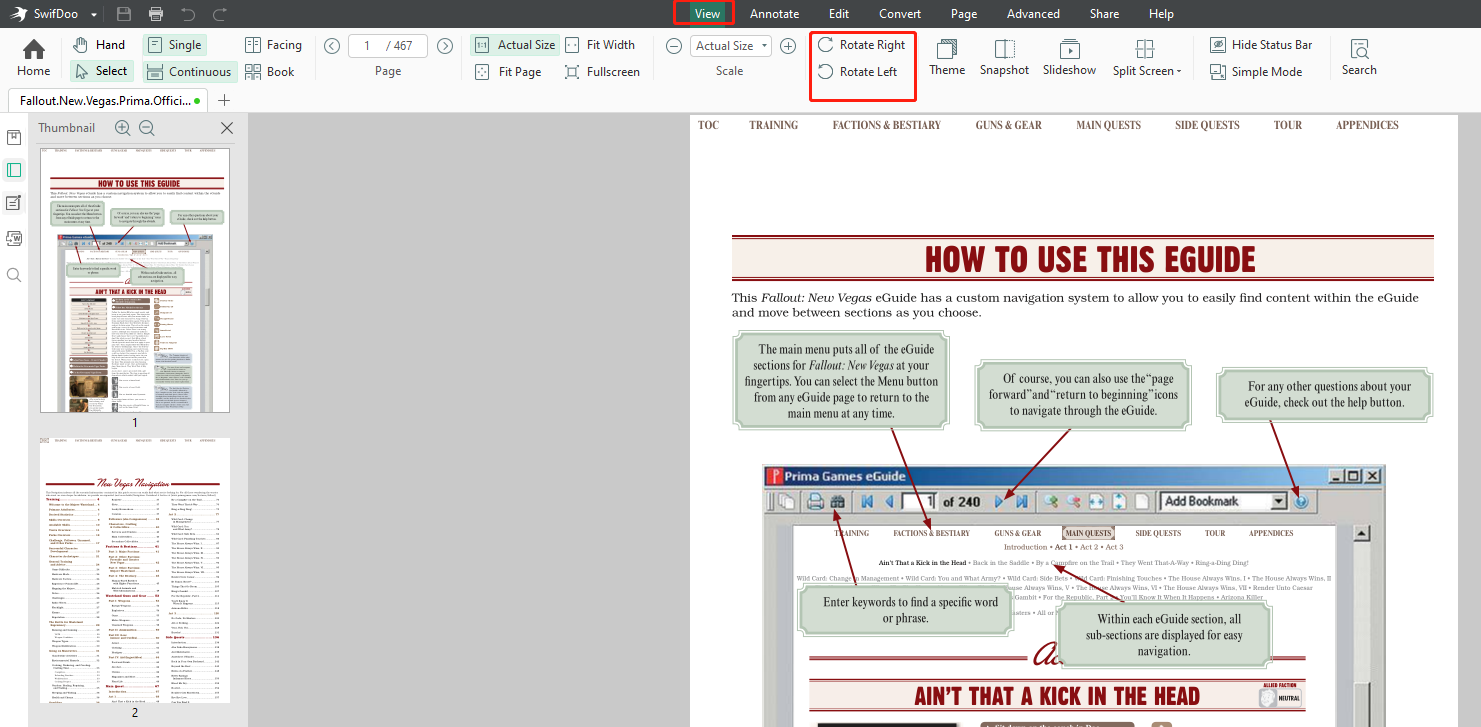 Cómo rotar todas las páginas de un archivo PDF