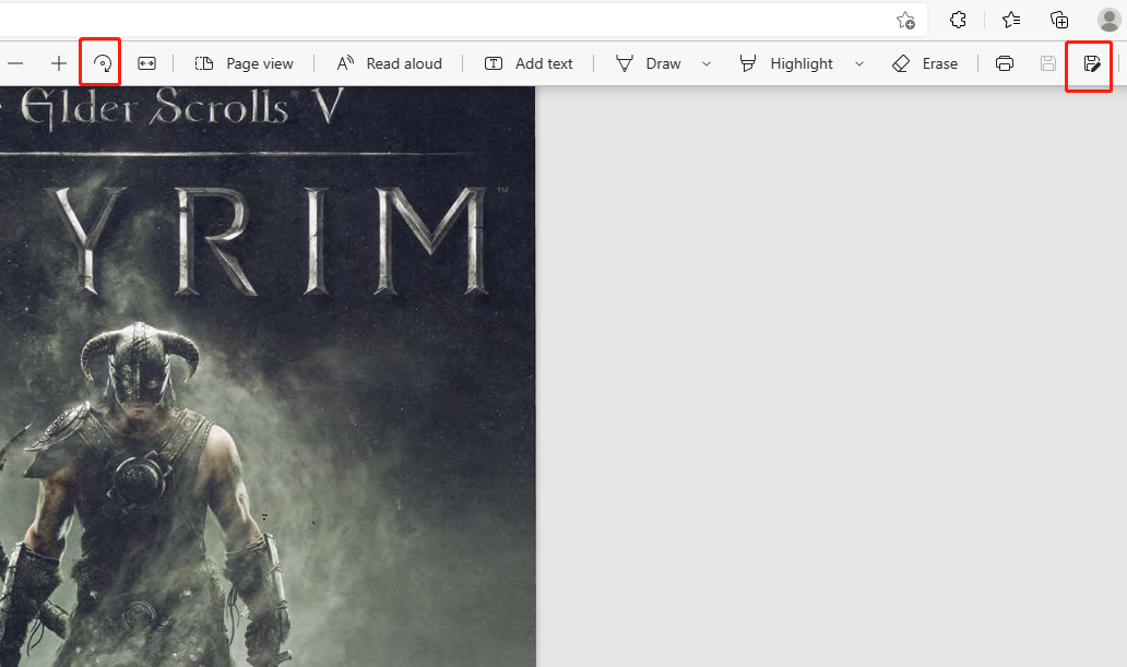Cómo rotar y guardar un archivo PDF en Microsoft Edge