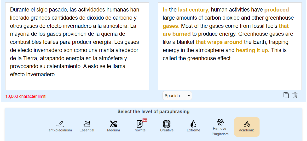 Parafrasear.org