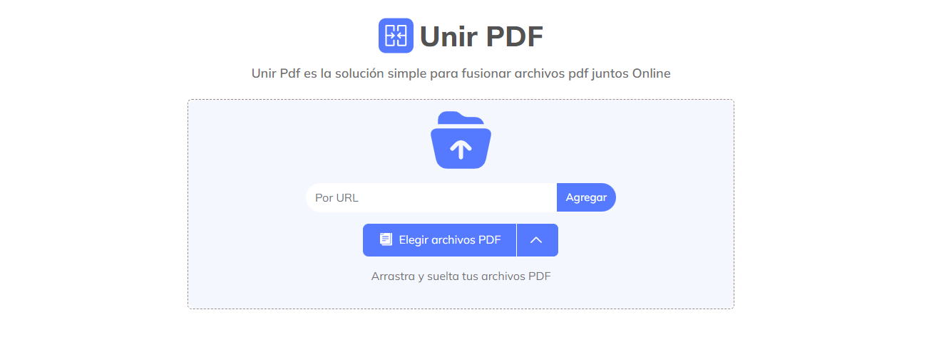 Fusión de PDF