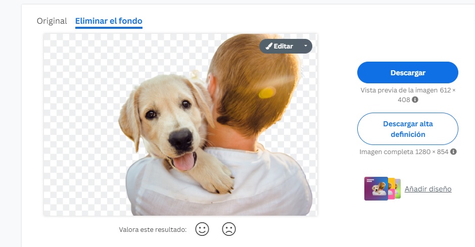 Cómo quitar el fondo de una imagen